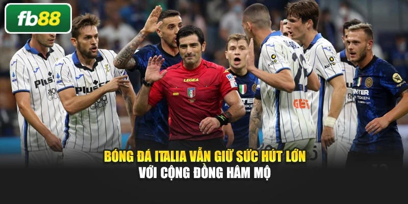 Bóng đá Italia vẫn giữ sức hút lớn với cộng đồng hâm mộ