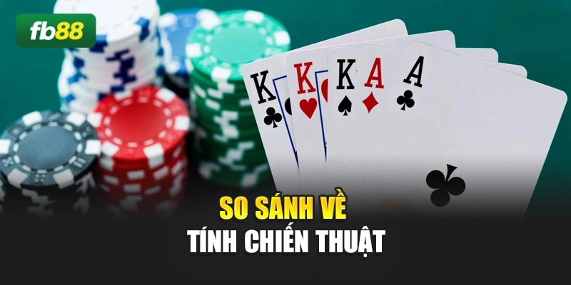 So sánh về tính chiến thuật