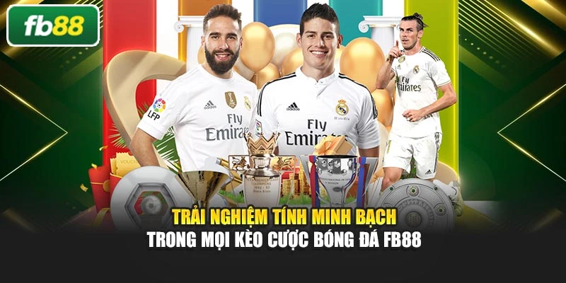 Trải nghiệm tính minh bạch trong mọi kèo cược bóng đá FB88